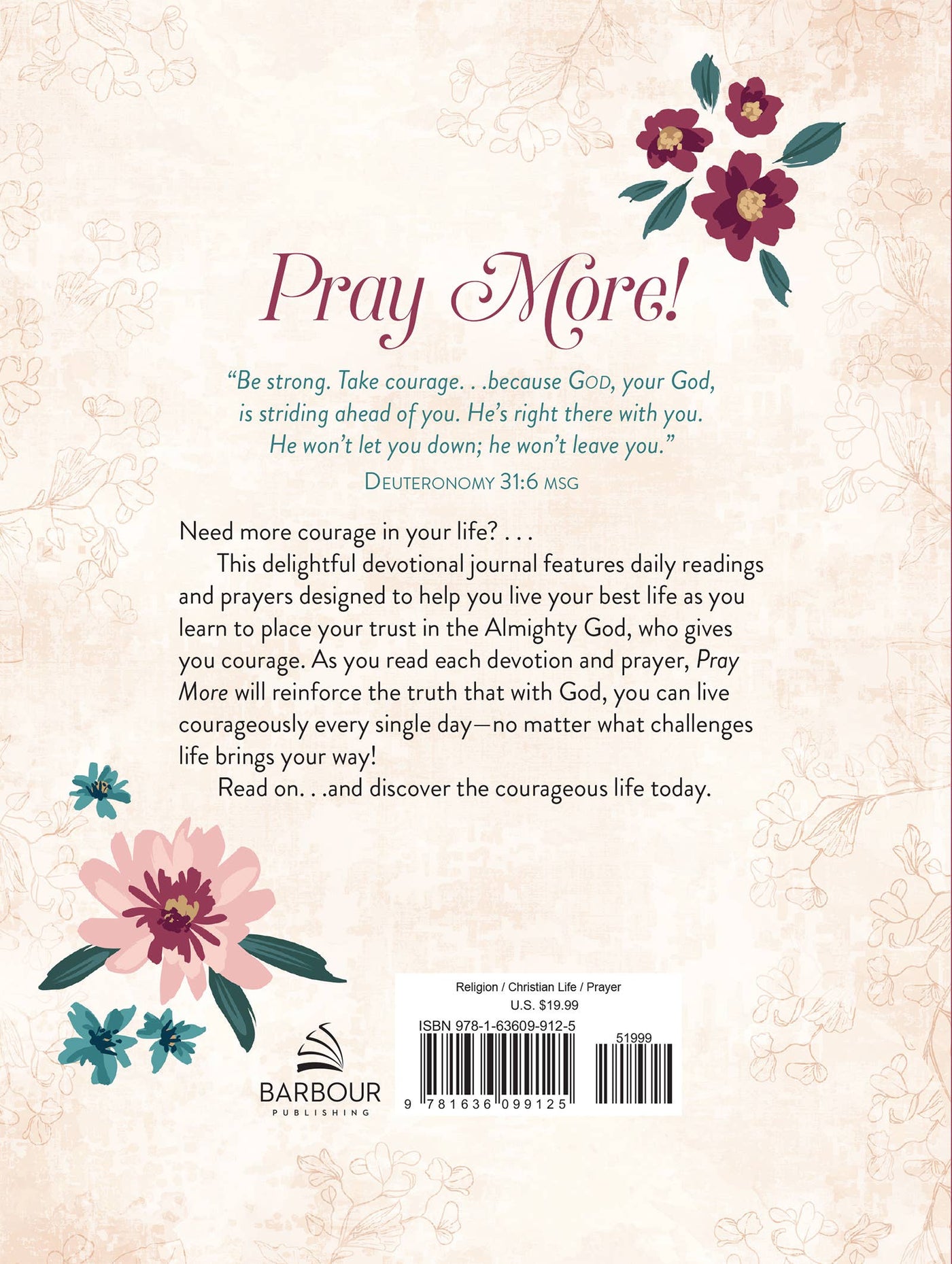 Pray More: A Daily Devotional Journal for Women