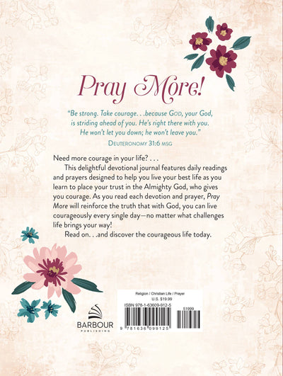 Pray More: A Daily Devotional Journal for Women