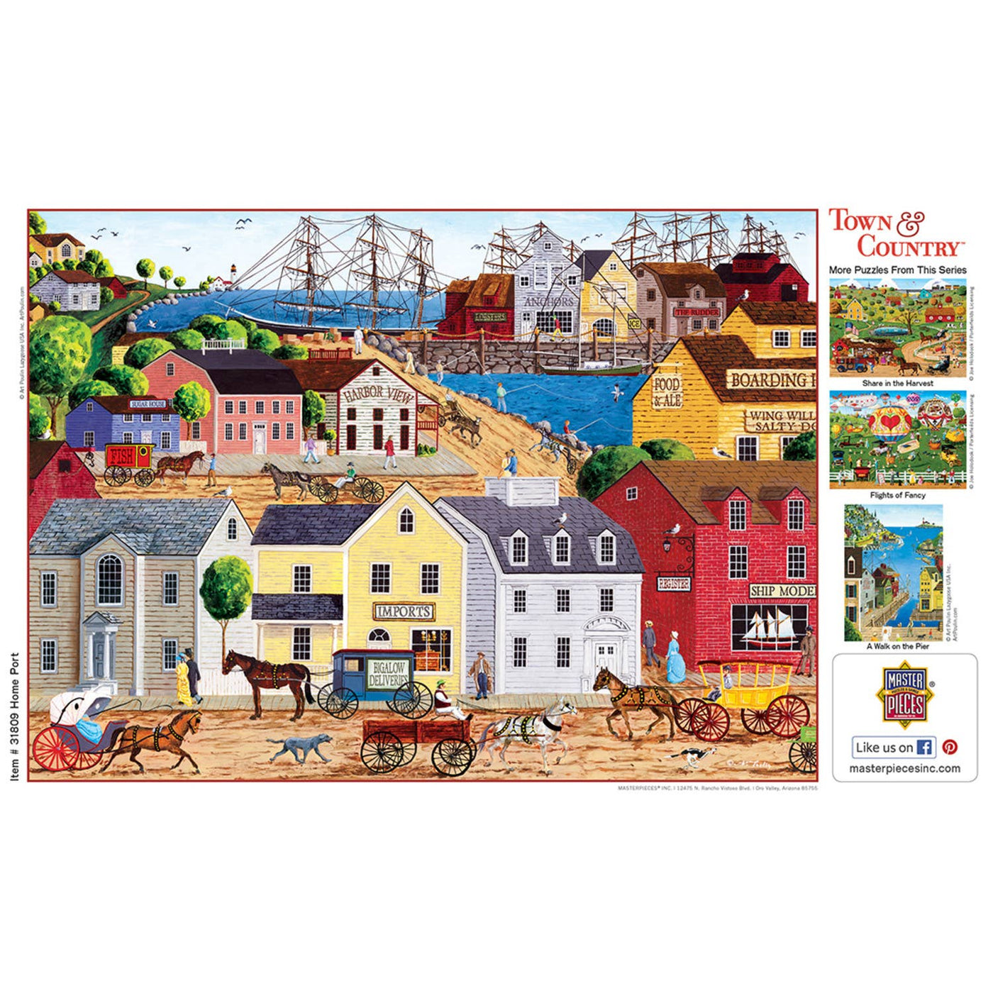Town & Country - Home Port 300 Piece EZ Grip Puzzle