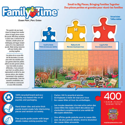 Family Time - Ocean Park 400 Piece Puzzle