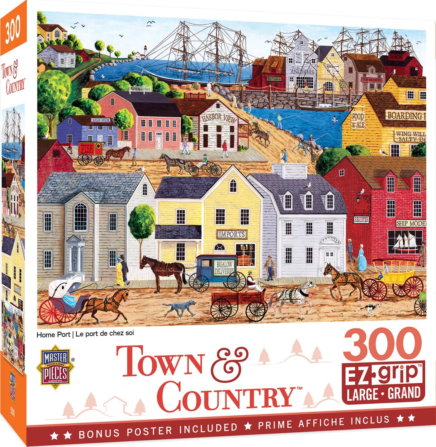 Town & Country - Home Port 300 Piece EZ Grip Puzzle