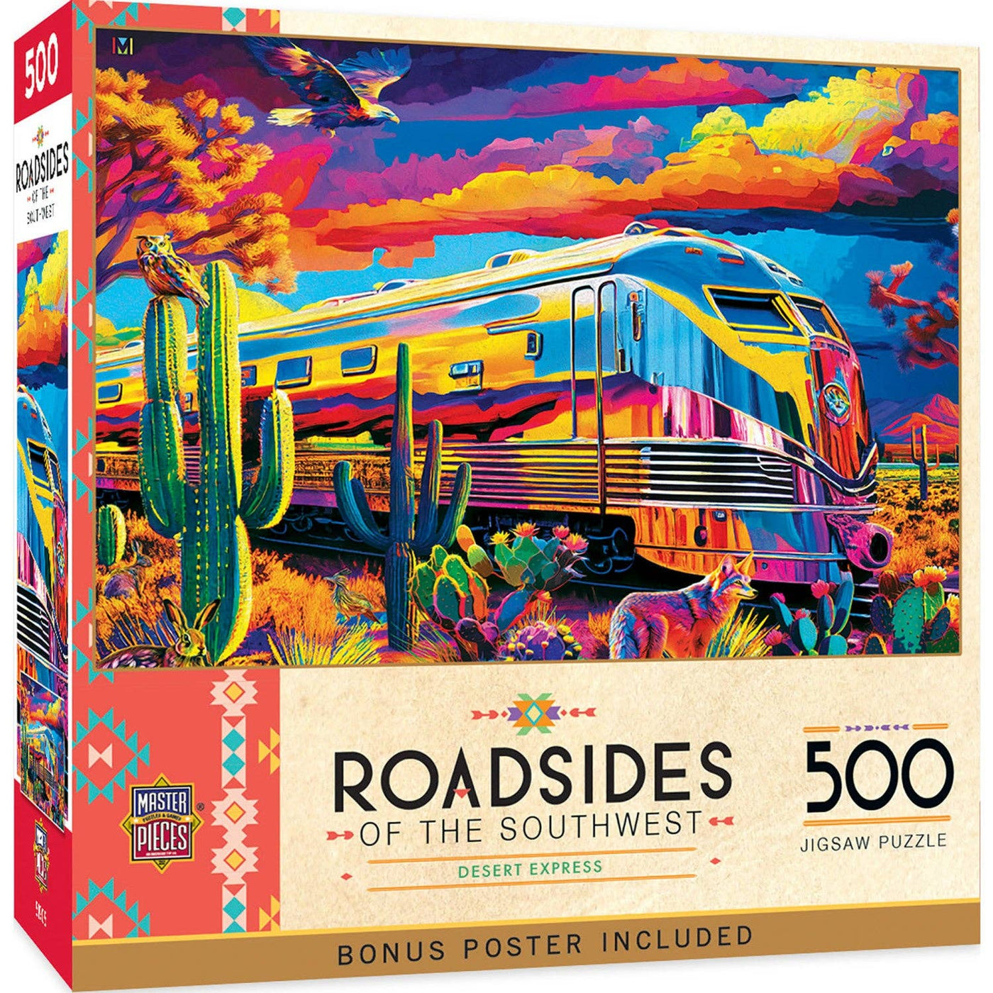 Roadsides of the Southwest - Desert Express 500 Piece Puzzle