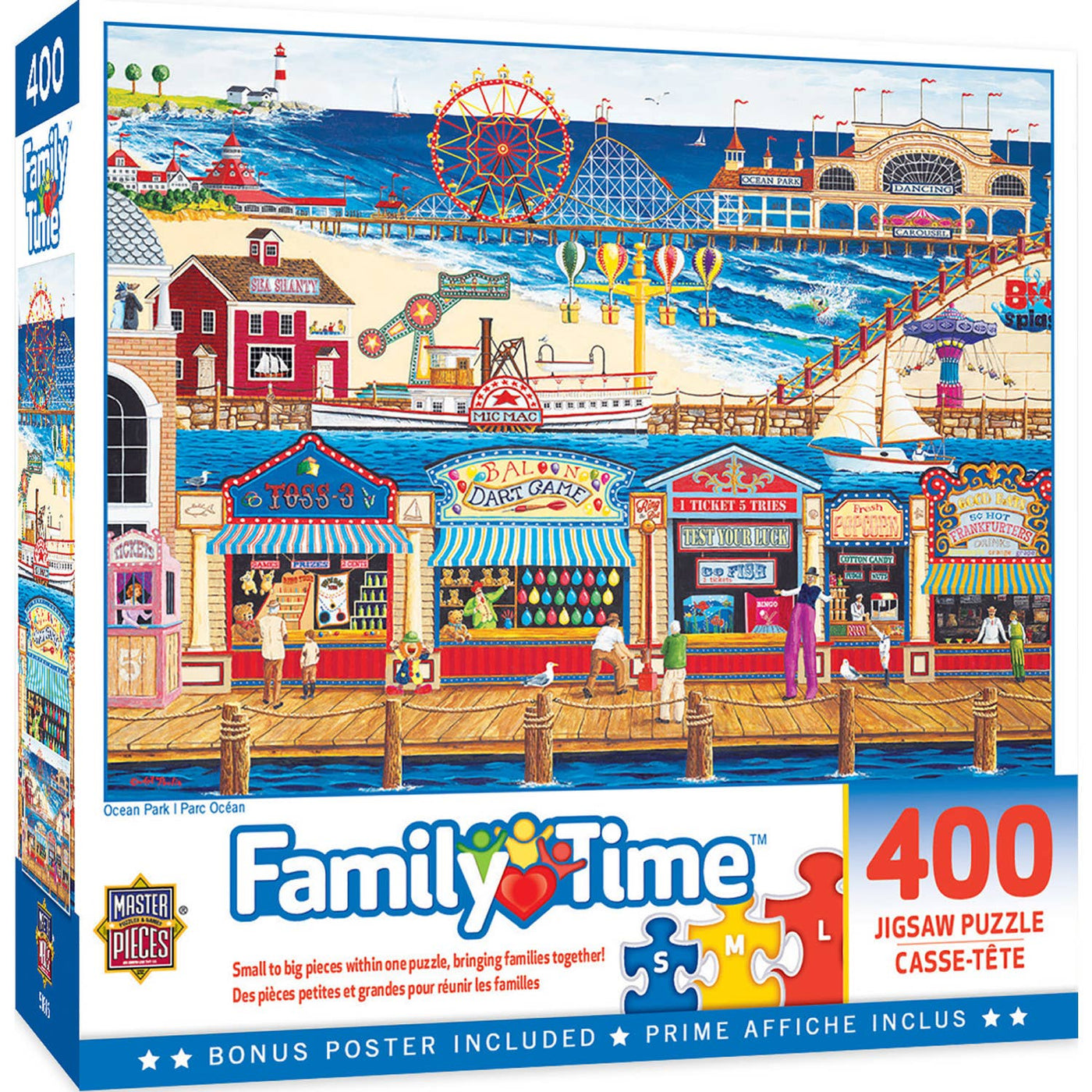 Family Time - Ocean Park 400 Piece Puzzle